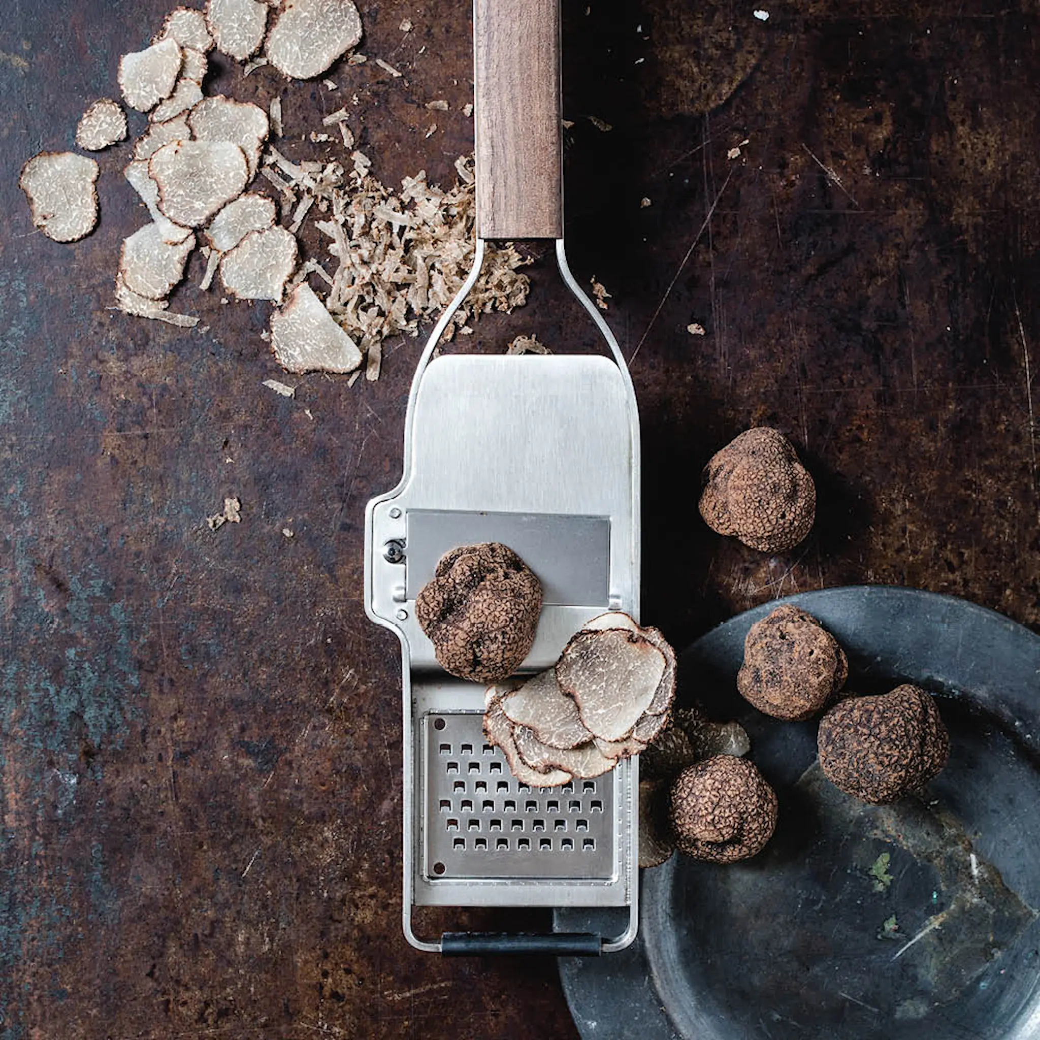 Microplane Master Rivjärn Tryffel 2-i-1