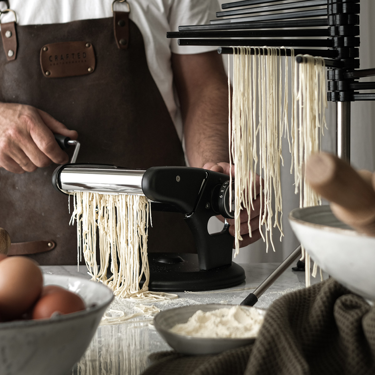 Modern House Pasta La Vista pastamaskin svart/blank