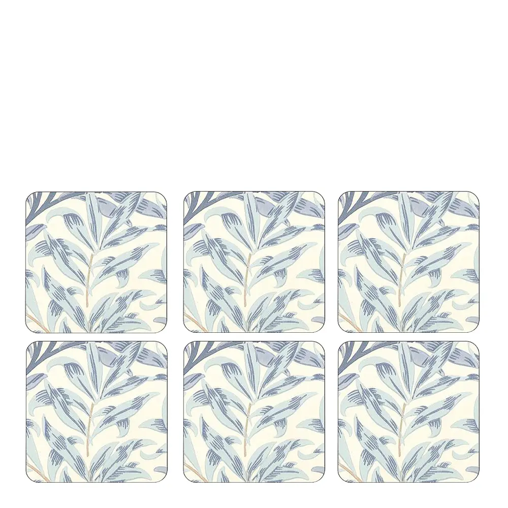 Willow Bough Lasinalunen 6 kpl Sininen