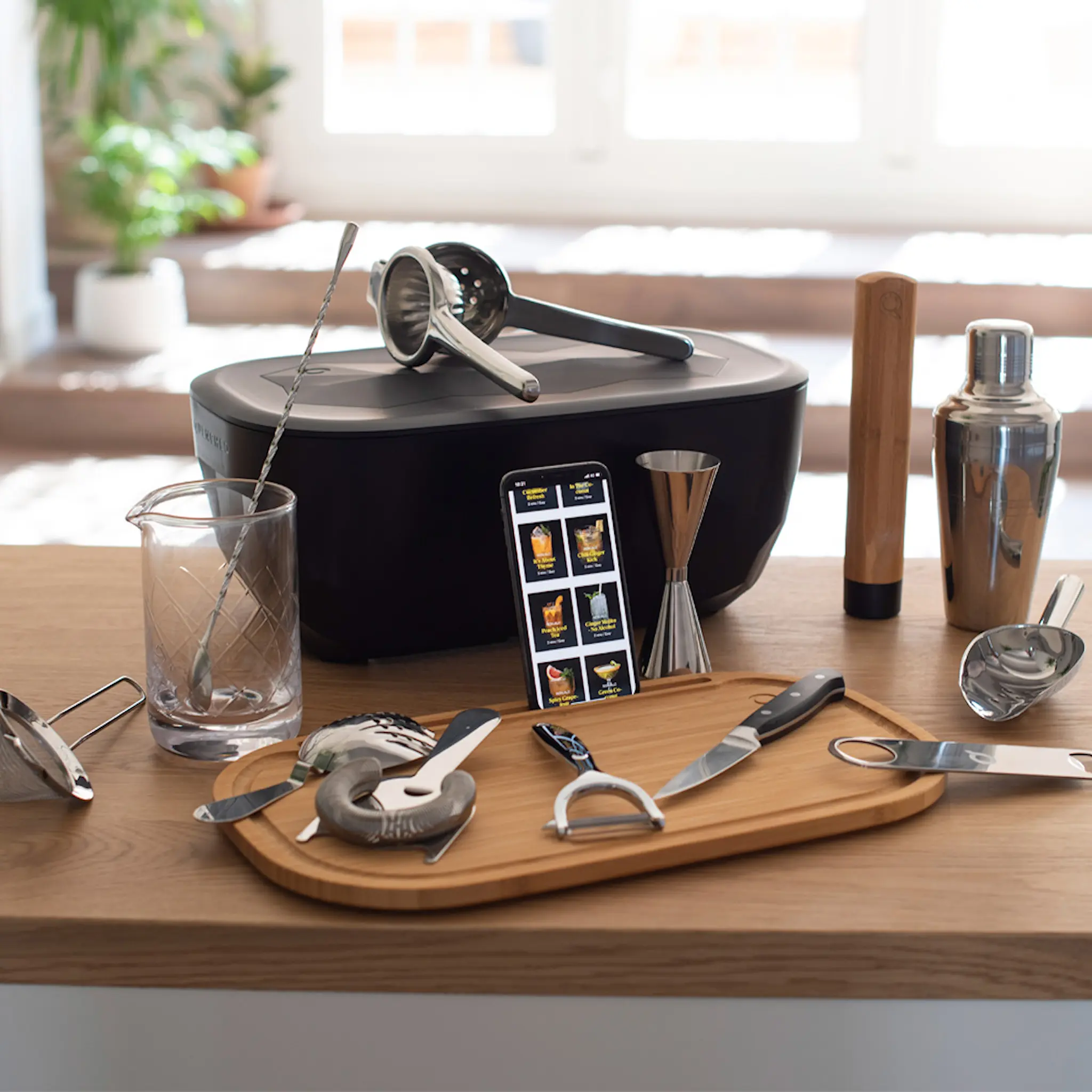 Cocktail Club Cocktail Club Drinkkisetti 17 osaa Musta