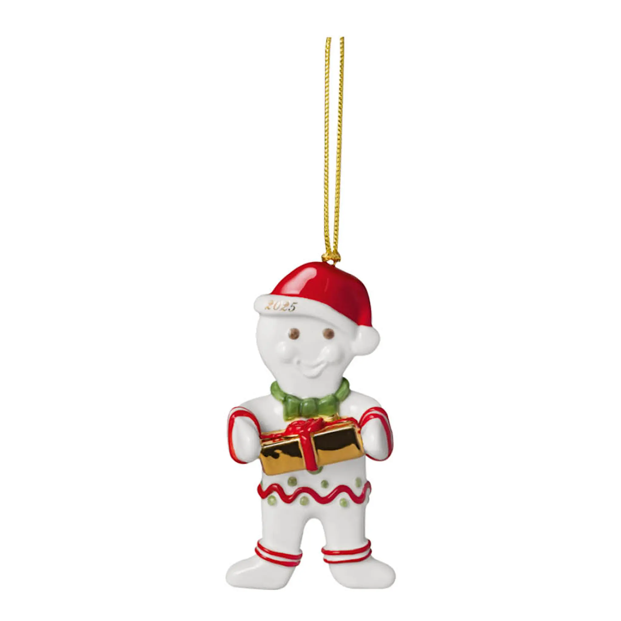 Villeroy & Boch Christmas Classic 2025 julgranspynt pepparkaksgubbe 3 cm