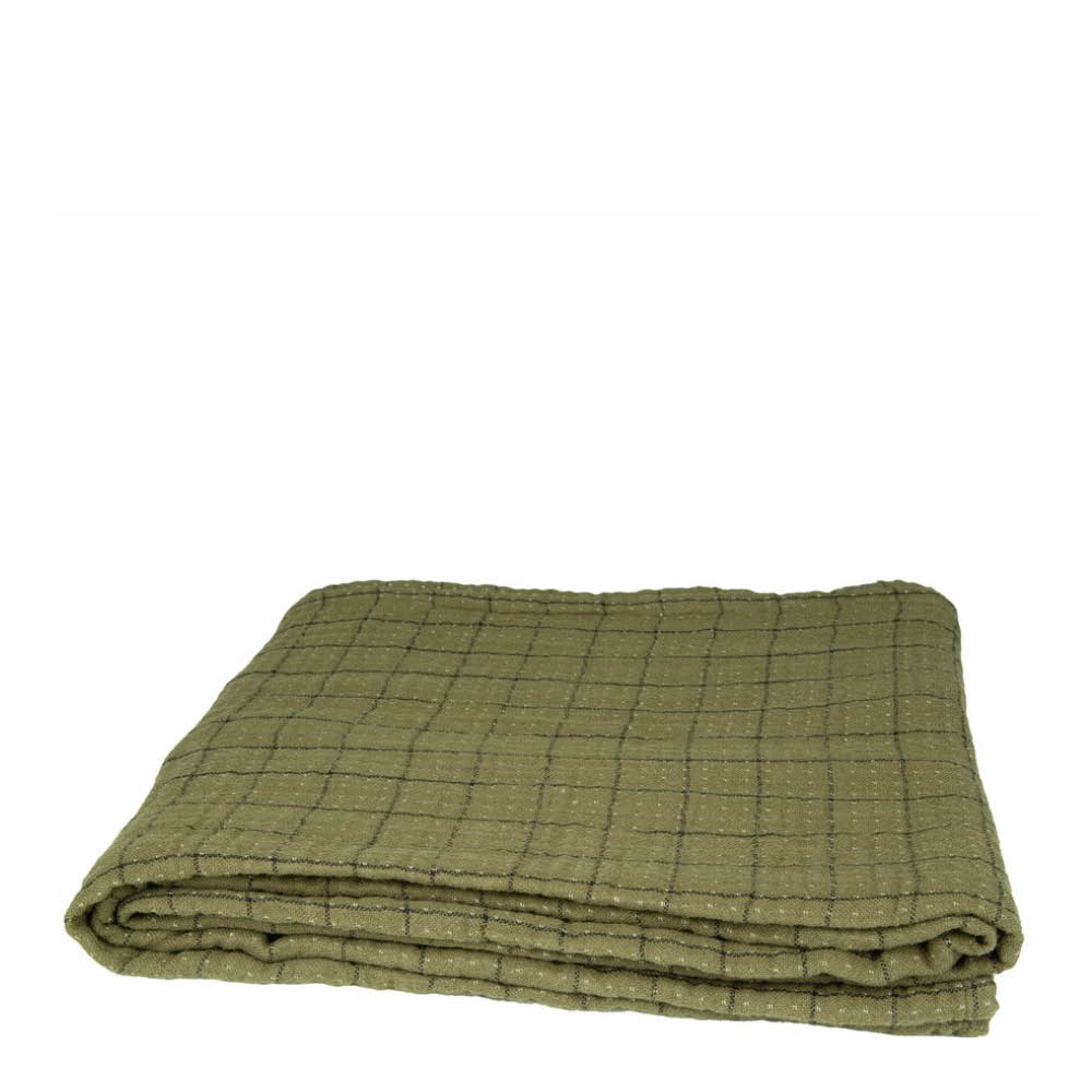 Holmen Albi duk 140x220 cm grön/svart