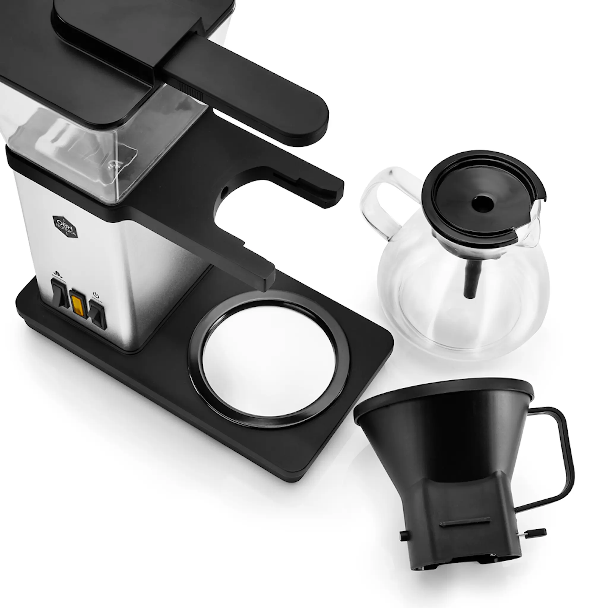 OBH Nordica Blooming Kaffebryggare 1,25 L Silver