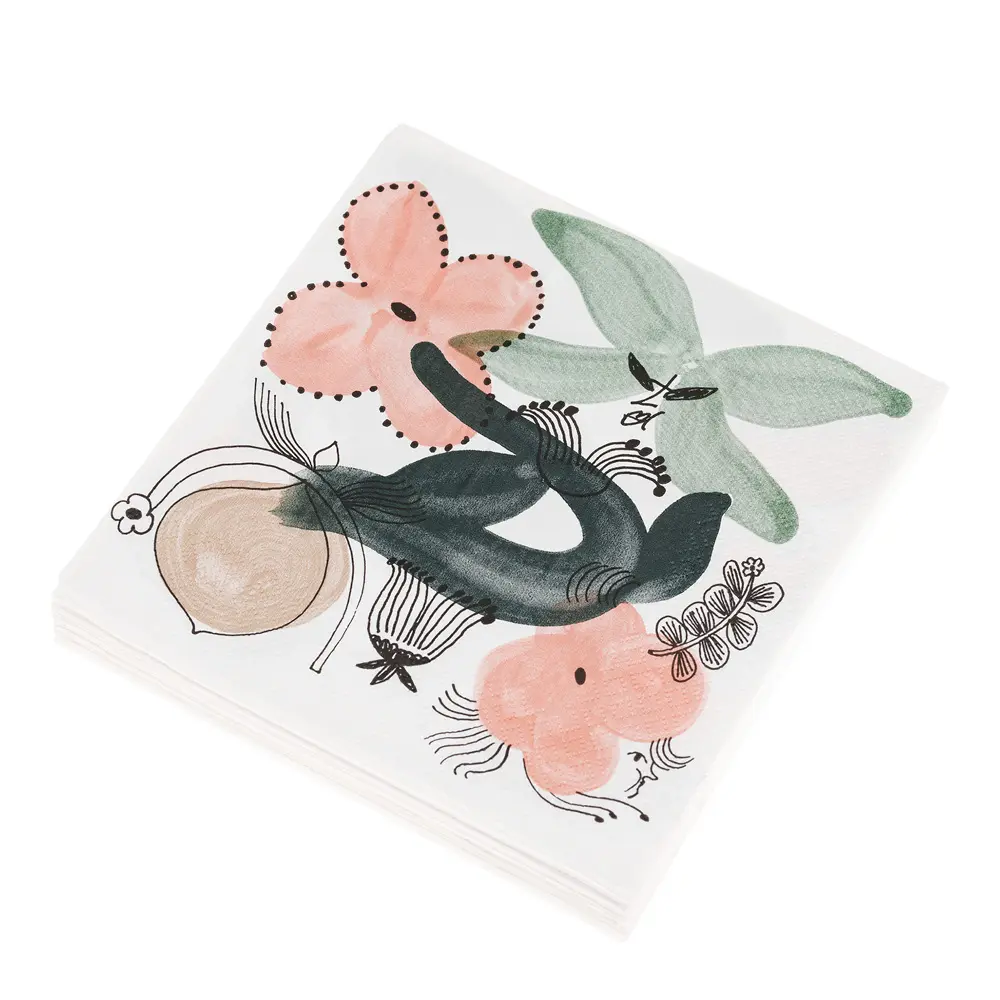 Kukkamaa Servetti 33x33 cm 20 kpl Vihreä