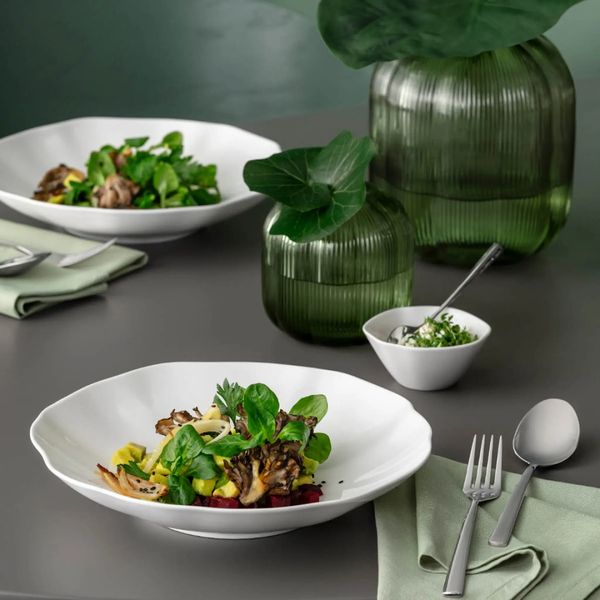 Villeroy & Boch Pura serveringskål 25 cm hvit