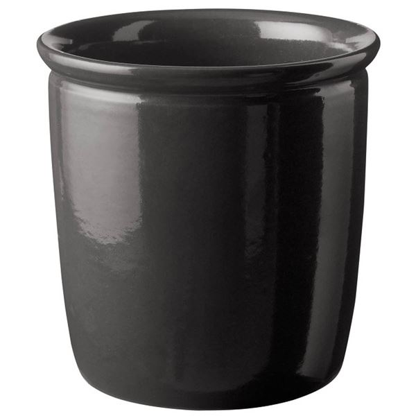 Knabstrup Keramik Syltkruka Ø21 cm 4L Antracit