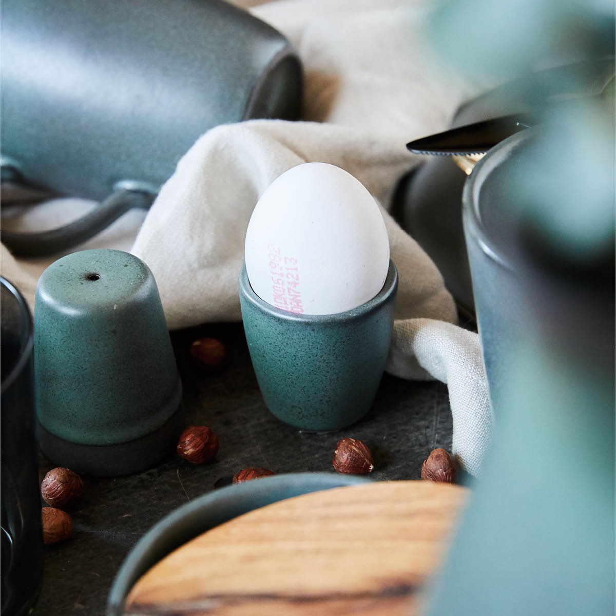 Aida RAW Northern Green eggeglass 5,3x5 cm