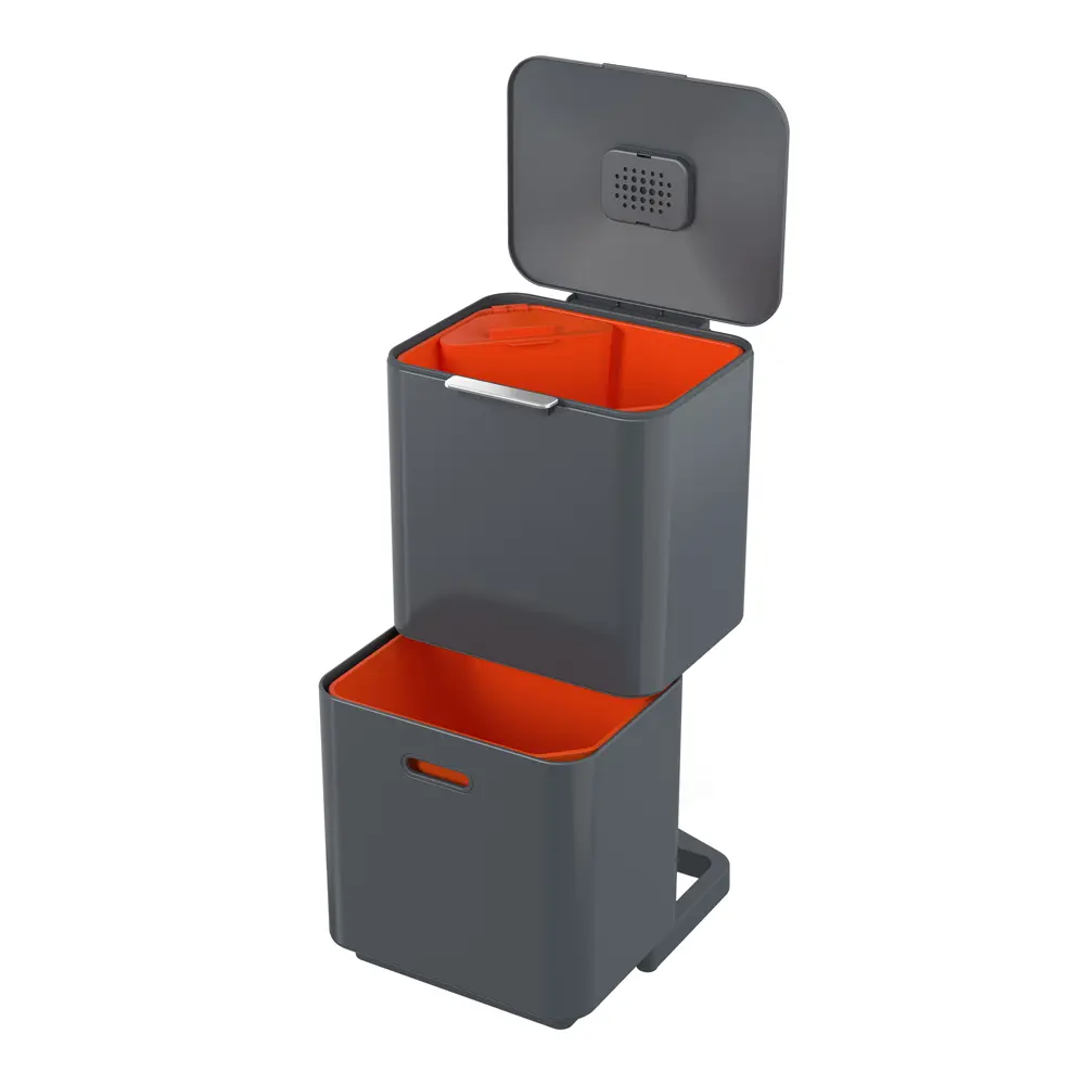 Totem Jätesäiliö 60 L Tummanharmaa