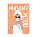 ByKammille poster 30x40 cm monday mood