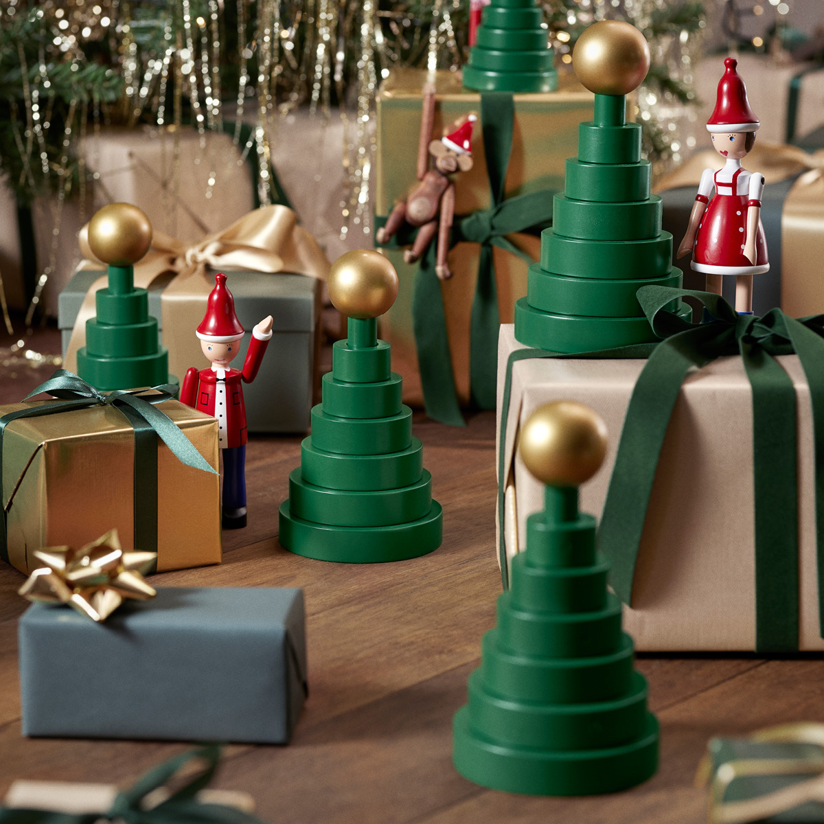 Kay Bojesen Denmark Kay Bojesen Joulukuusi Koriste 13,5 cm Vihreä