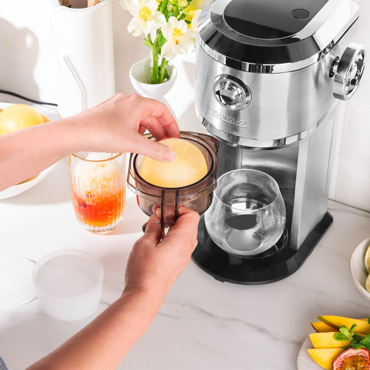 Gastroback Design Slushmaskin sølv