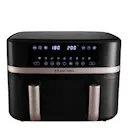 Satisfry Airfryer med dubbelkorg 27680-56 9L