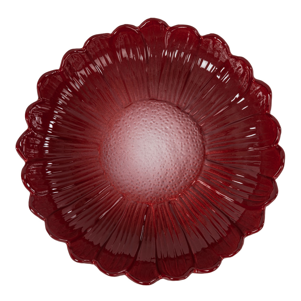 Sagaform Dagny Tarjoilukulho 27 cm Viininpunainen