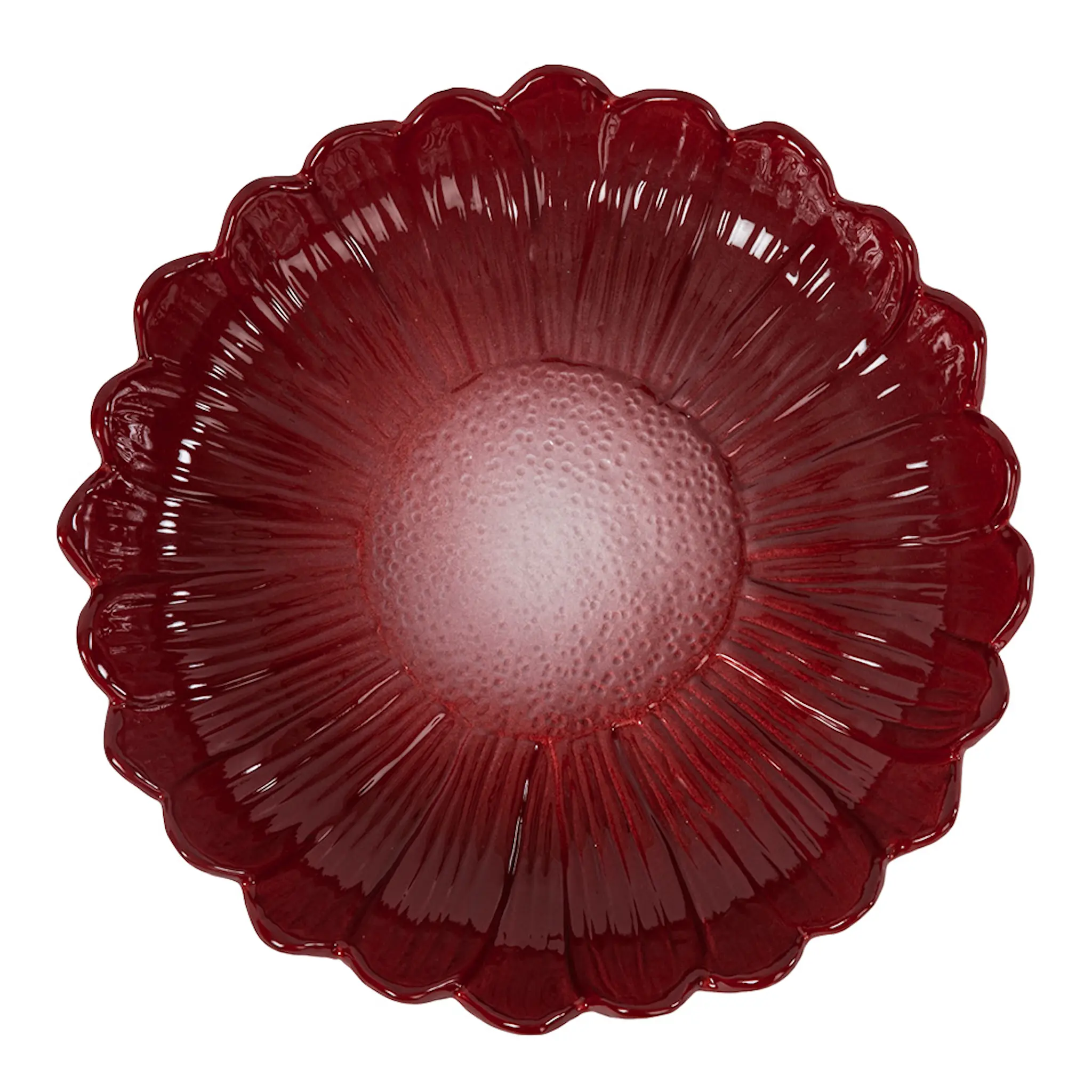 Sagaform Dagny Tarjoilukulho 27 cm Viininpunainen