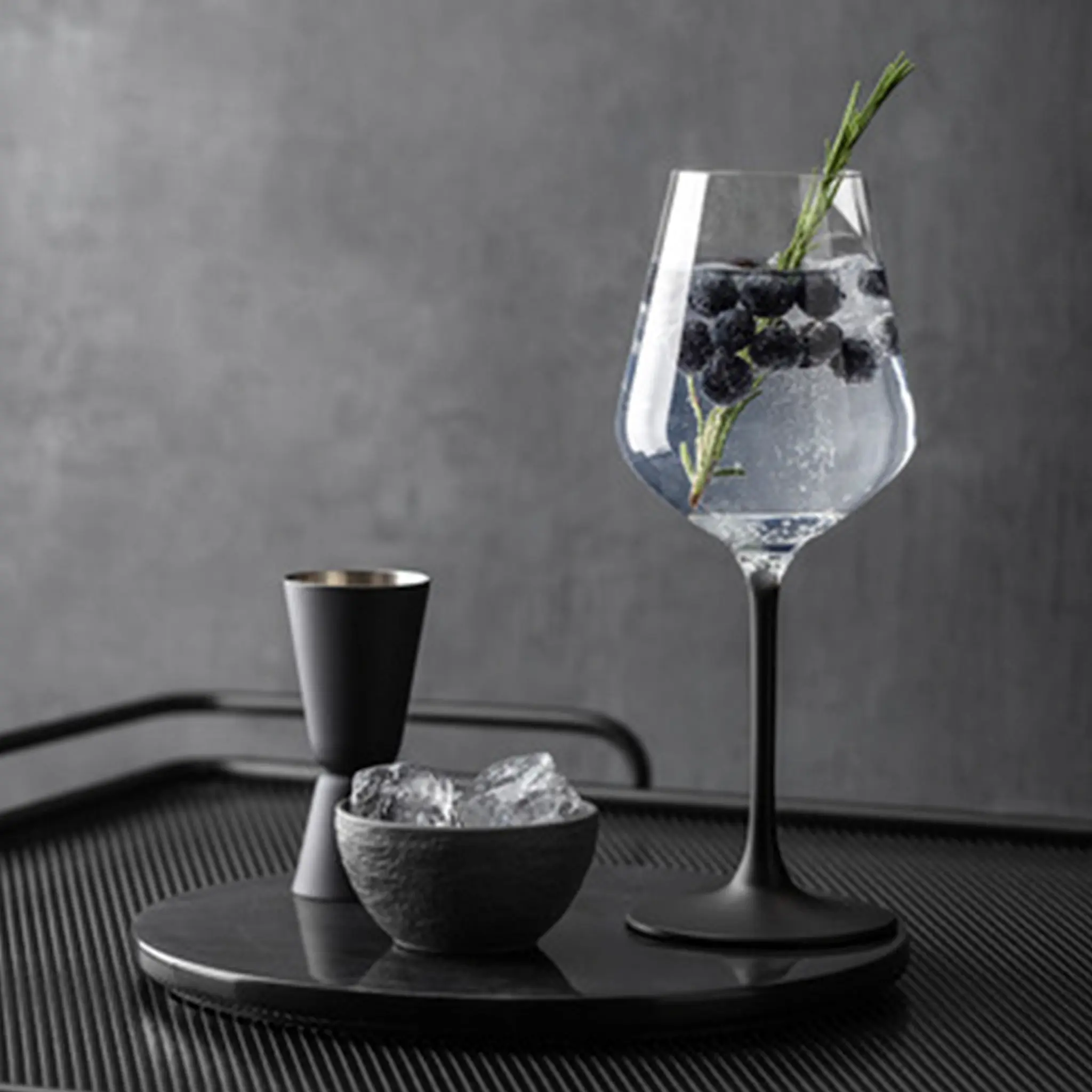 Villeroy & Boch Manufacture Rock Valkoviinilasi 4 kpl Kirkas/Musta