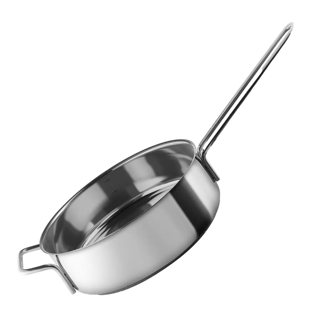 Stainless Steel sautépanne 24 cm