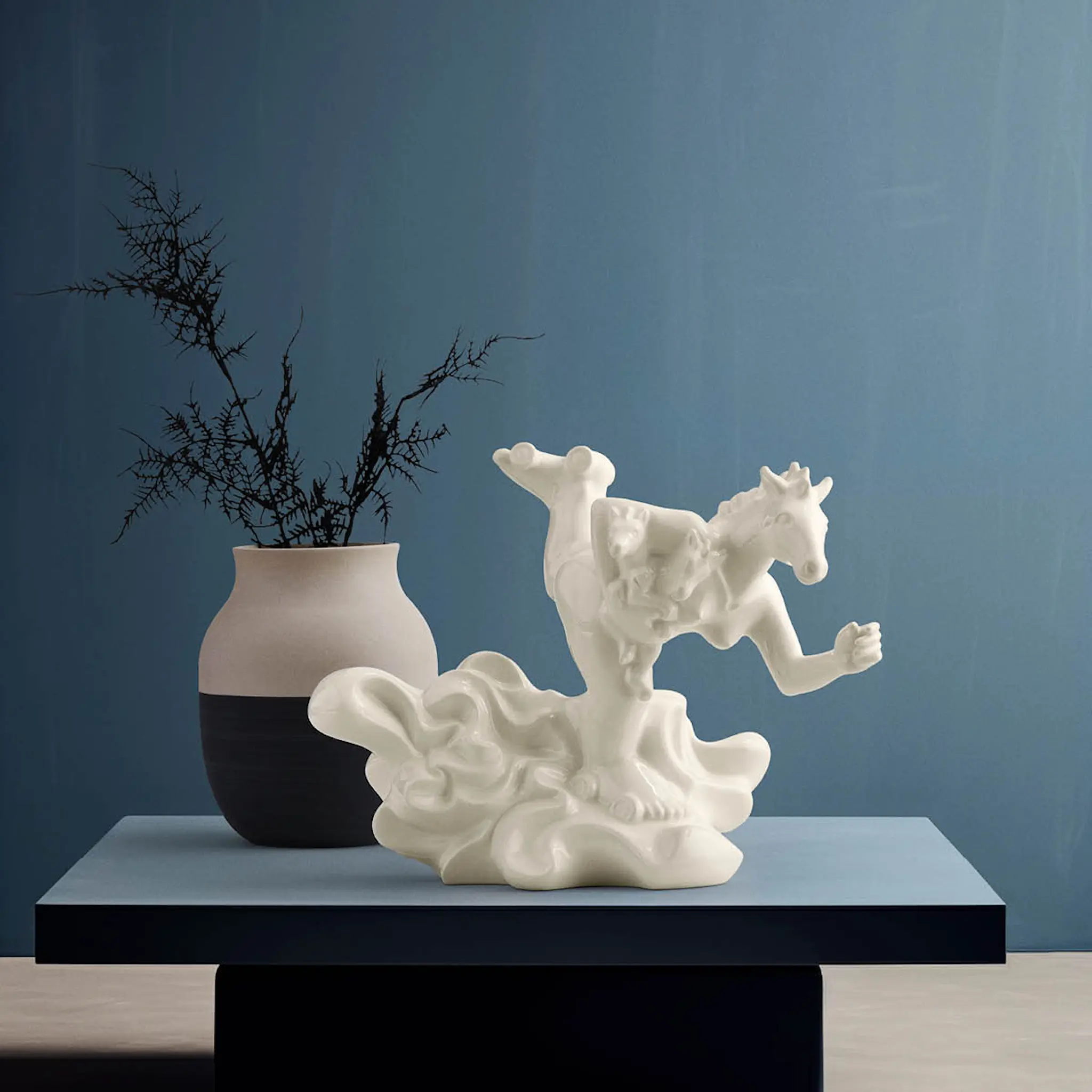 Kähler Stories Of Eve Love In Motion 29 cm Vit