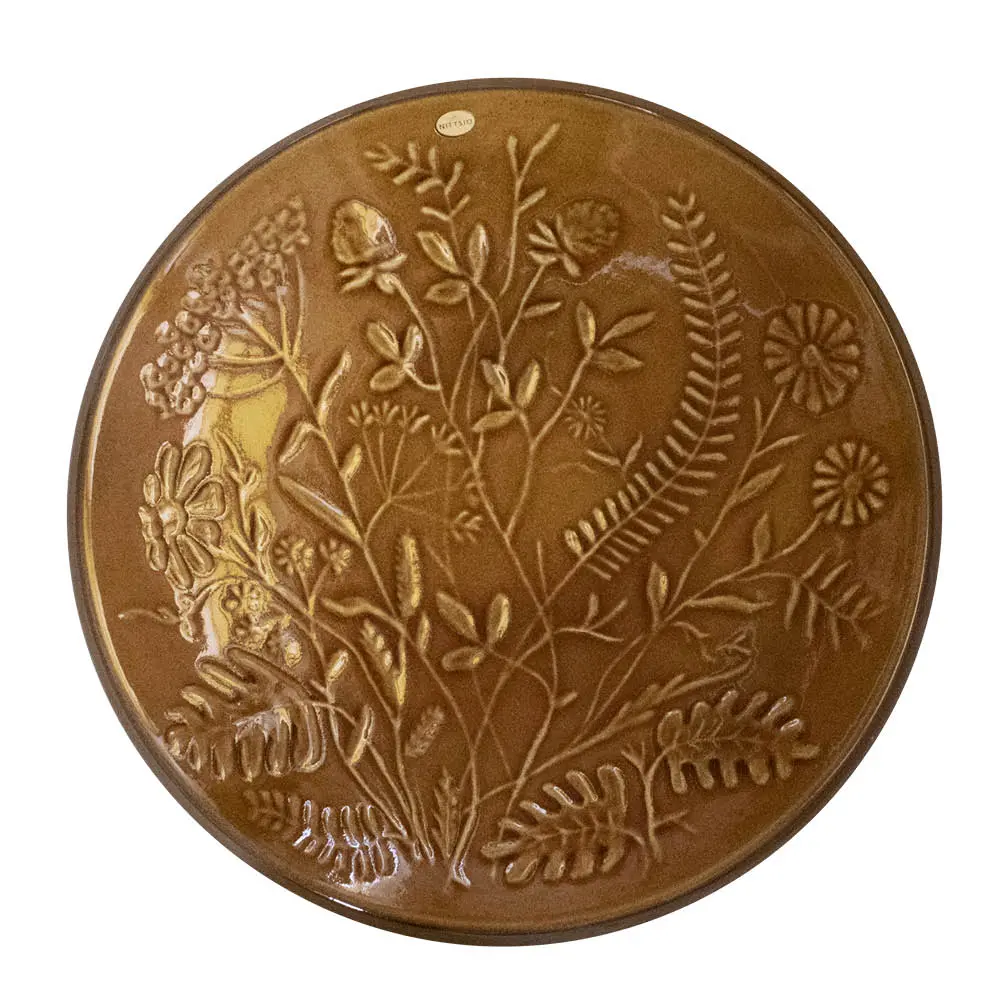 Flora fat 33 cm lysebrun