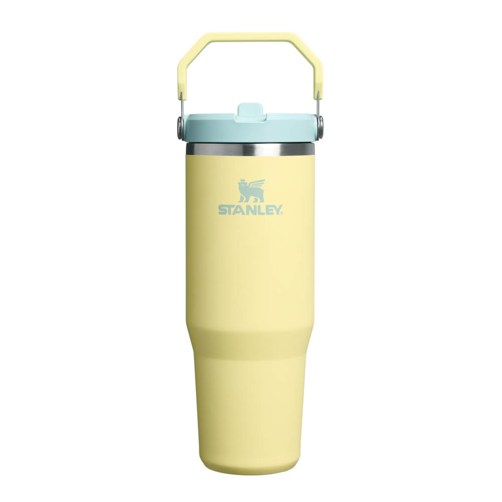 Stanley Iceflow flip straw tumbler termoflaske 0,89L gul