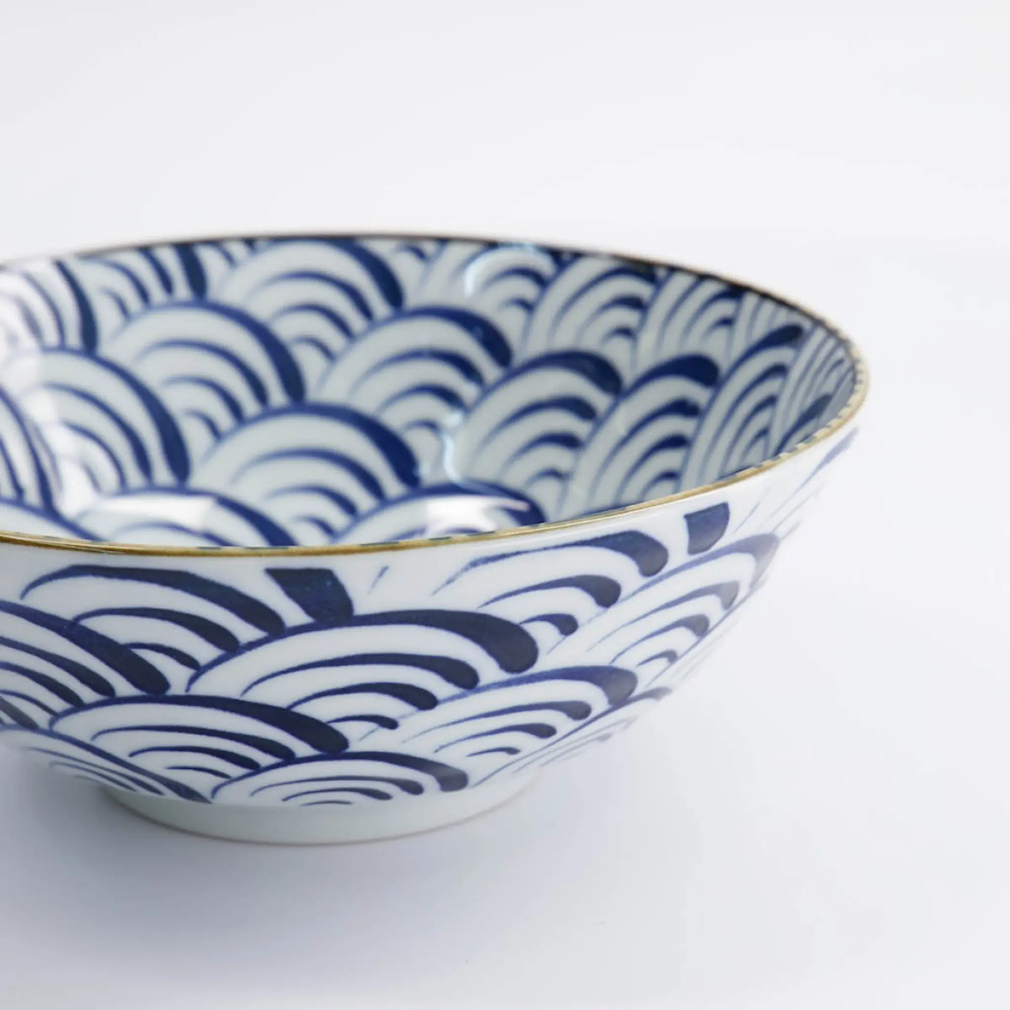 Tokyo Design Studio Natsu Nami Kulho 21x7,8 cm 1 L Sininen/Valkoinen