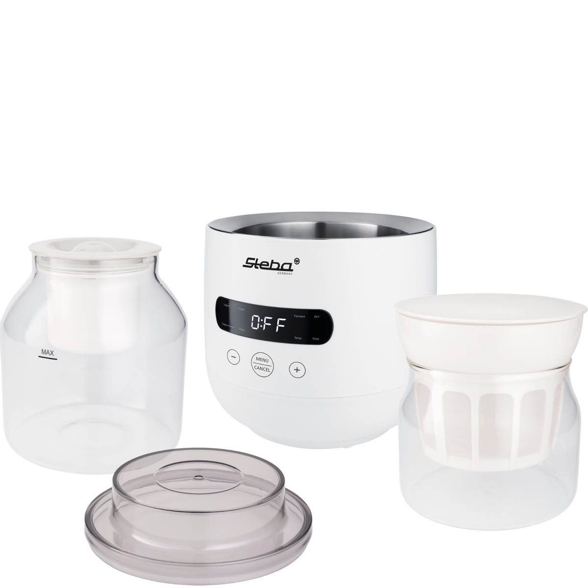 Steba Yoghurtmaskin för fermentering 2 L vit