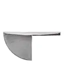 Mega vägghylla i järn 18x36x18 cm borstad silverfinish