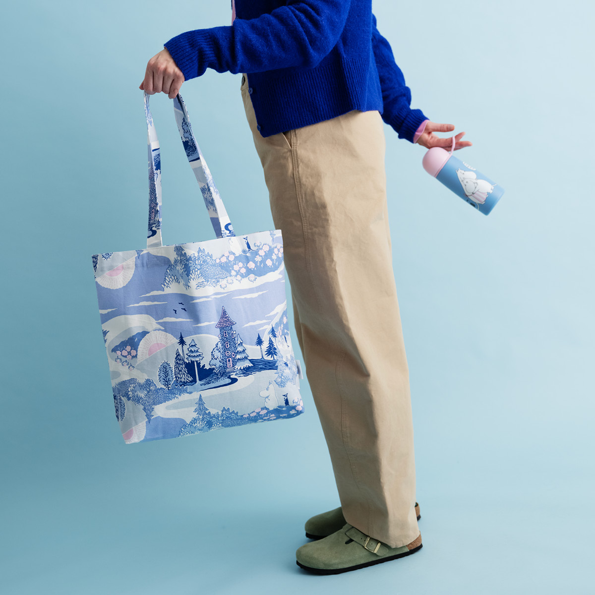 Moomin Arabia Mummi tøyveske 44x36 cm Endelig hjemme