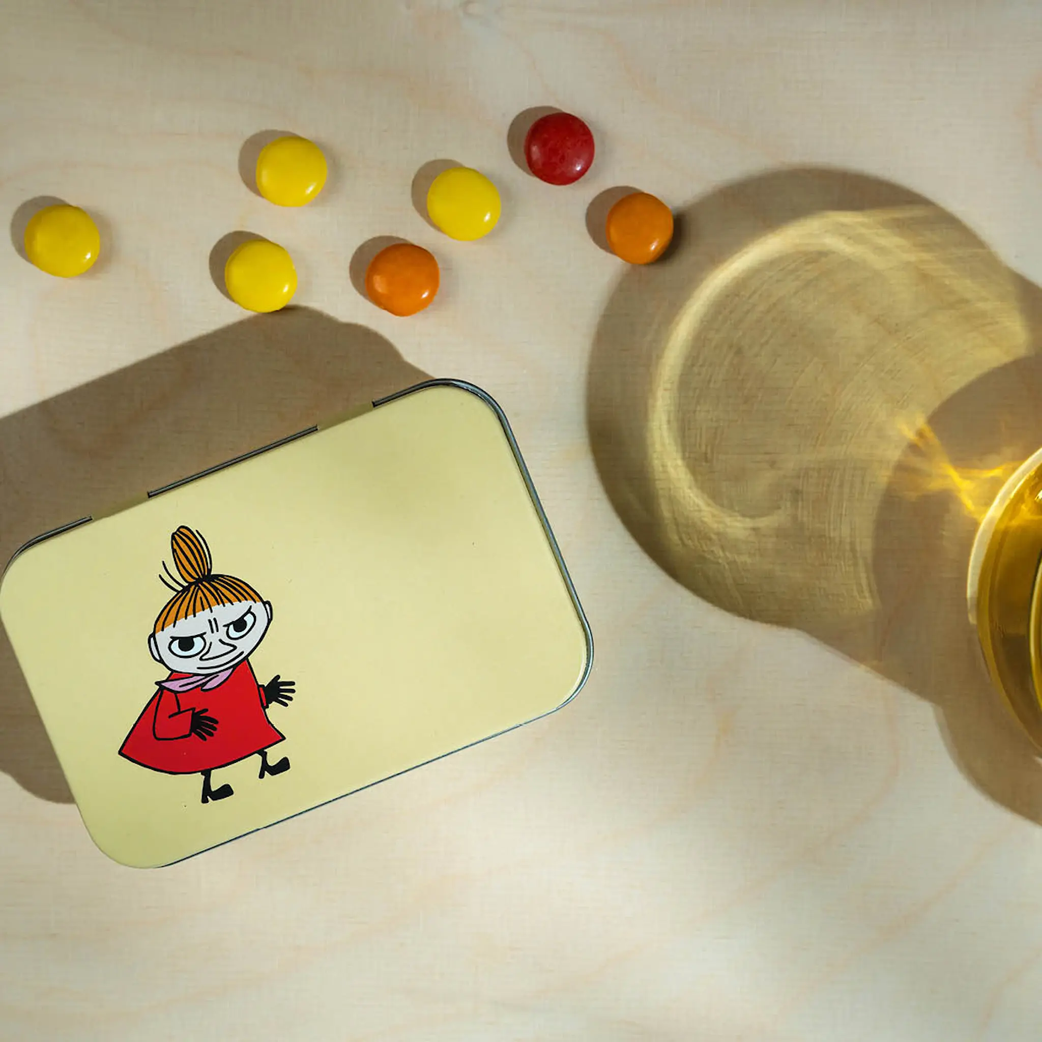 Muurla Muumi Peltipurkki Pikky Myy 10x6,5 cm Keltainen