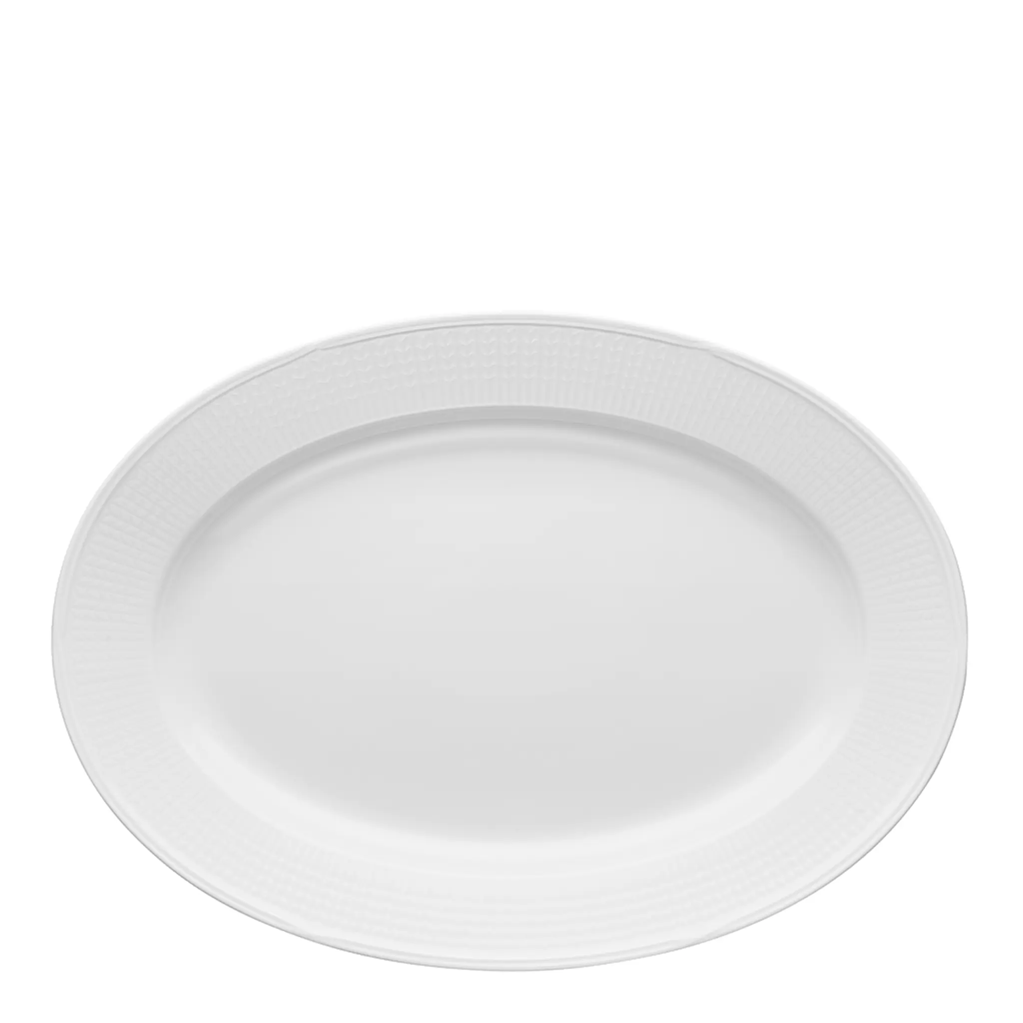 Rörstrand Swedish Grace Fat oval 40x29 cm Snö