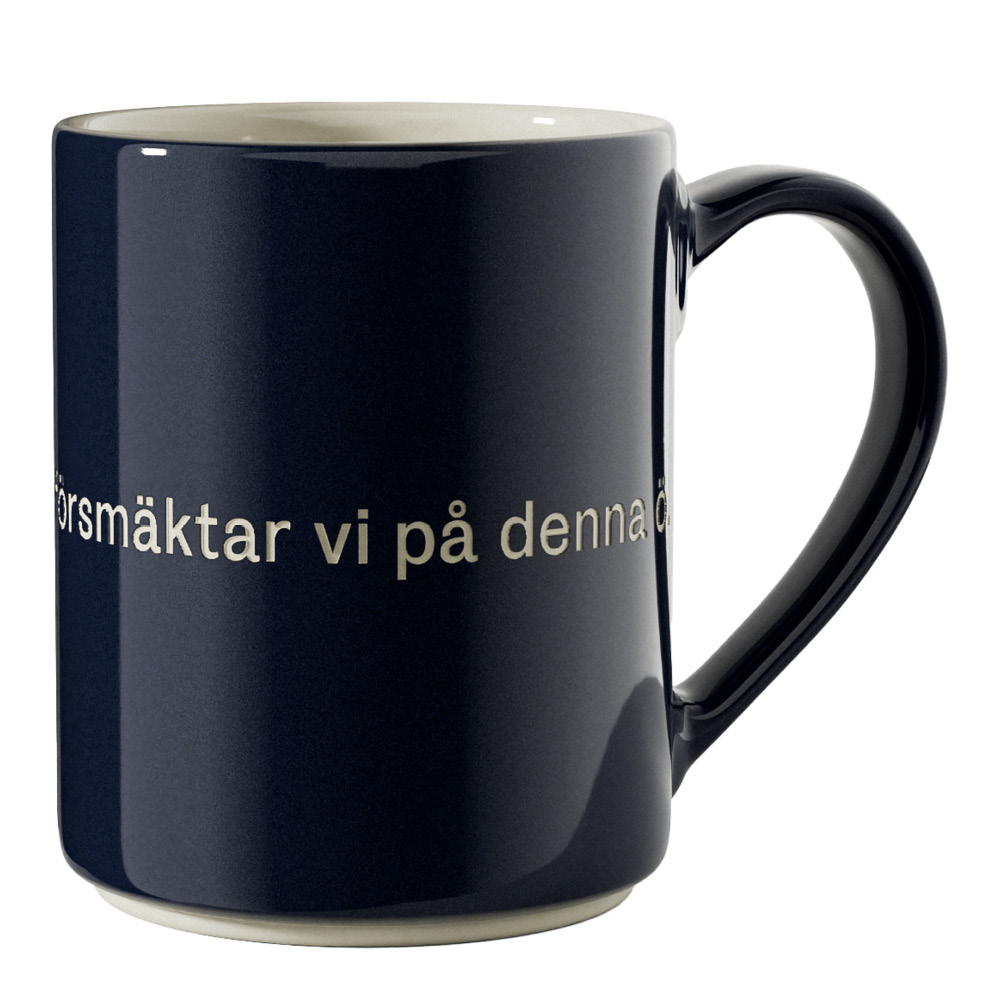 Design House Stockholm - Astrid Lindgren Muki, Utan snus 35 cl Tummansininen