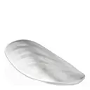 Les Objets Mouleversants Marcel skål M 30,5x14 cm Mussla vit