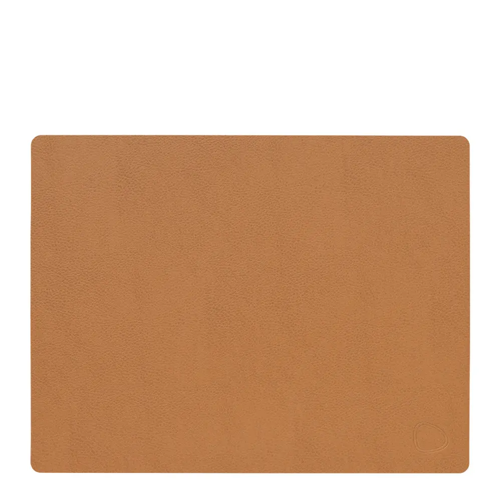 Rectangle Leather Serene Pöytätabletti 26x34,5 cm Nature