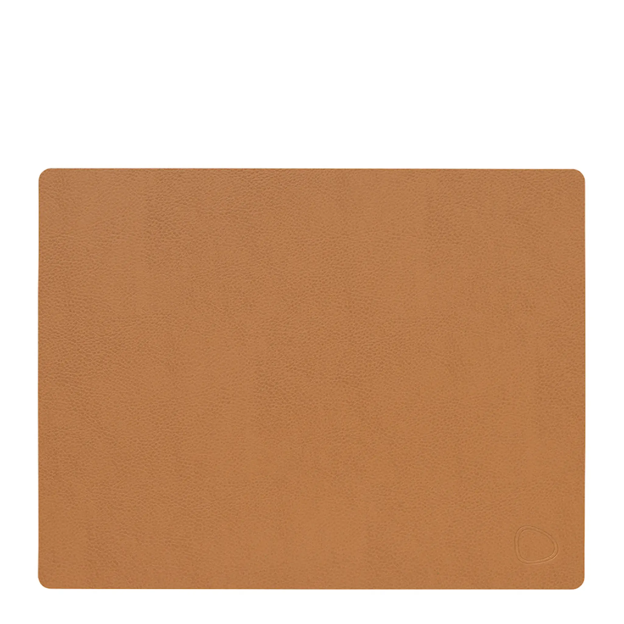 LIND DNA Leather Serene Rectangle Bordstablett 26x34 cm Nature