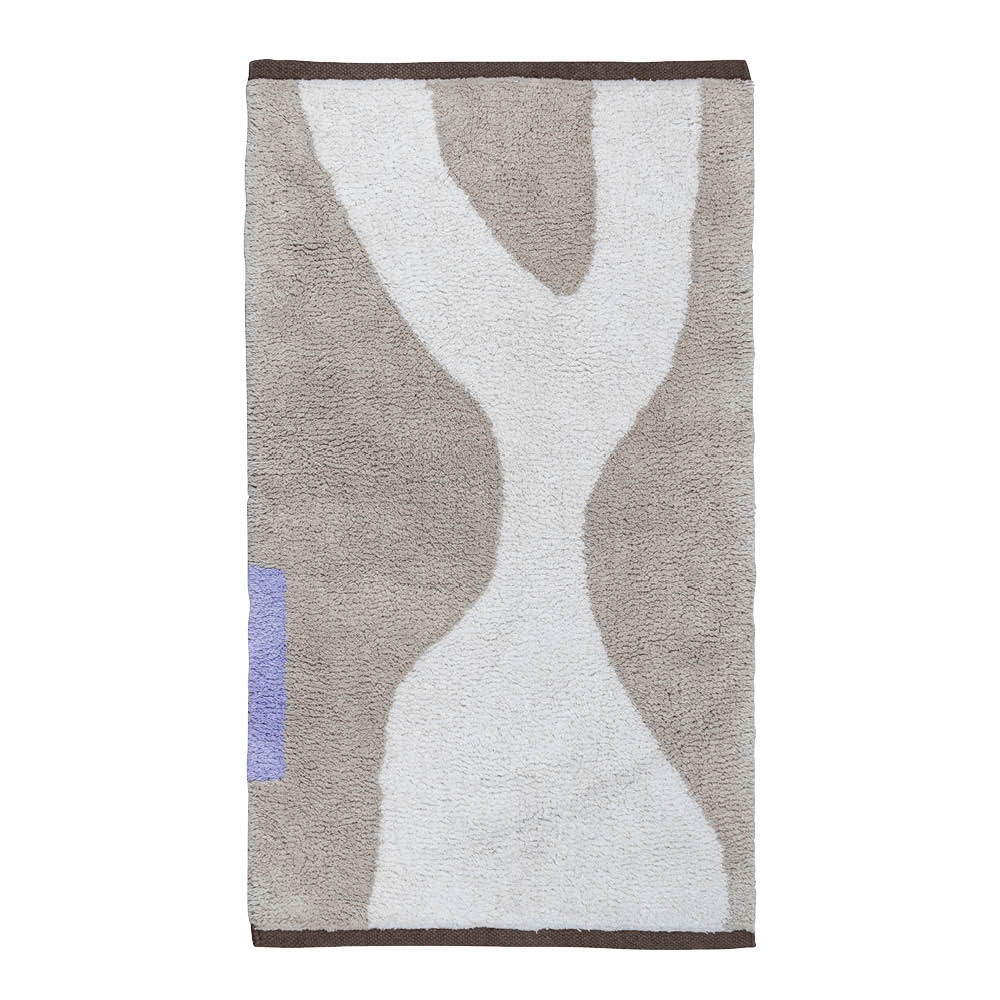 Mette Ditmer Figura golvmatta 80x50 cm sand