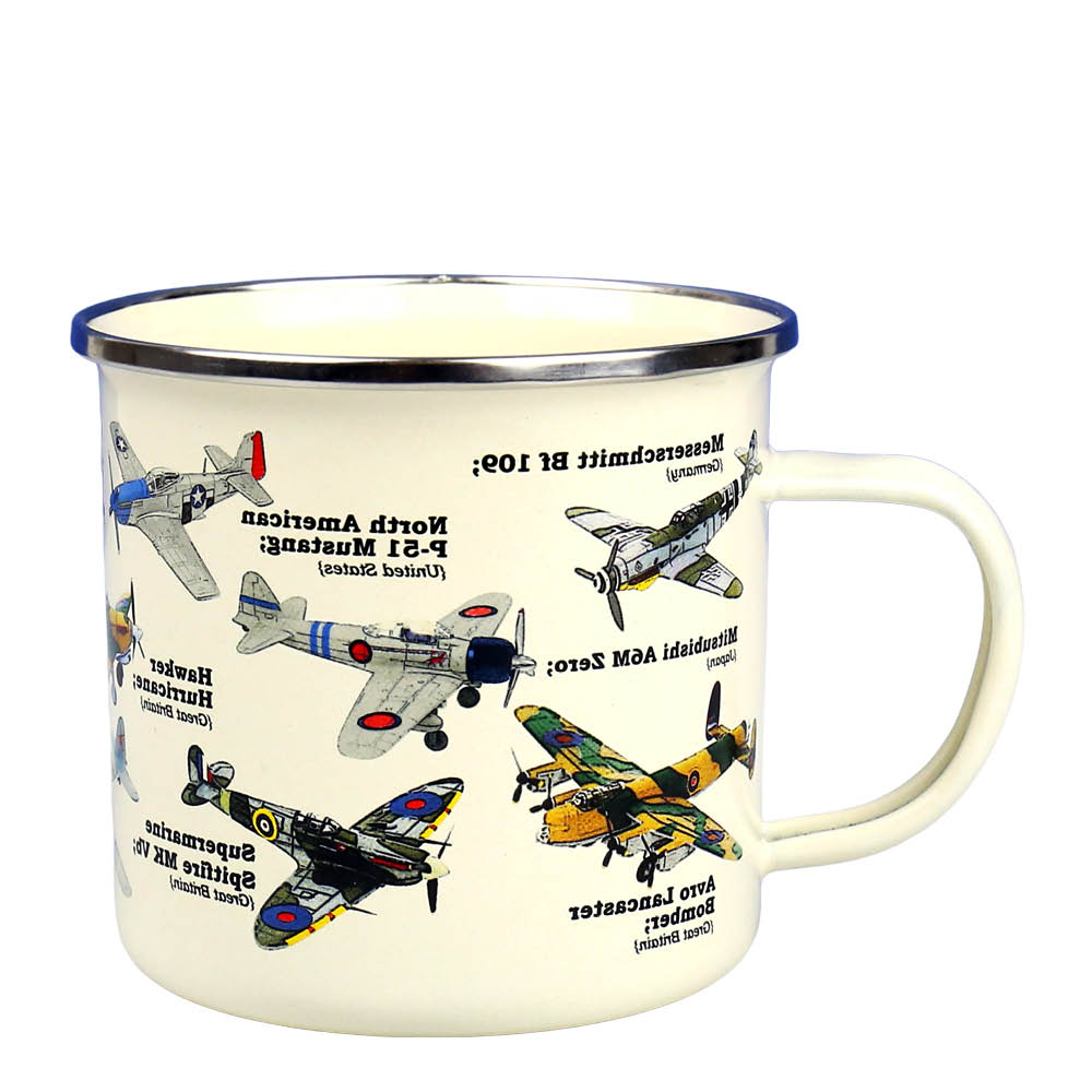 Gift Republic Emaljekopp 50 cl fly