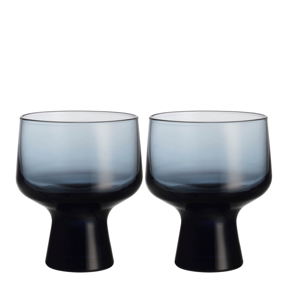 iittala Solare glas på fot 29 cl 2-pack regn