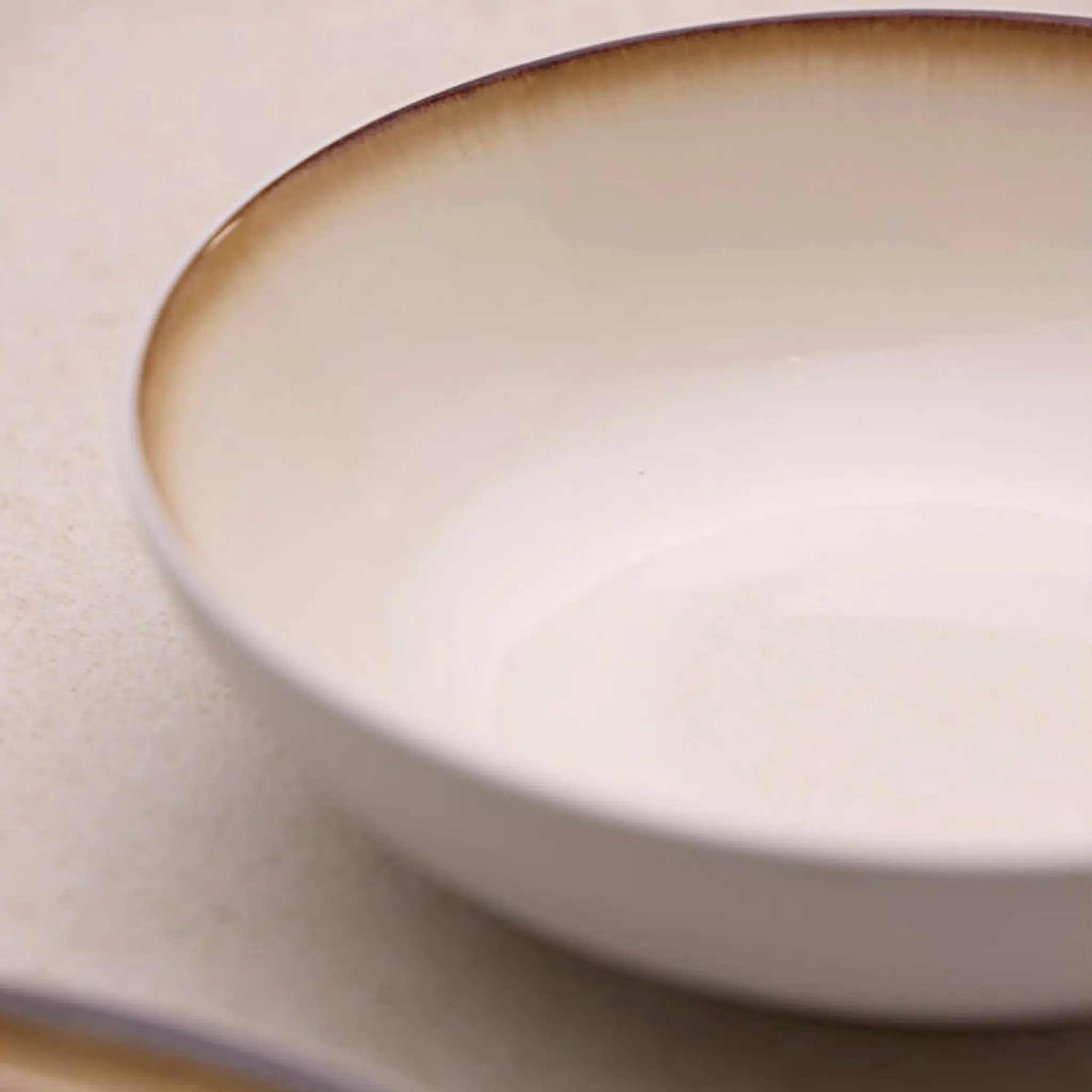 Bitz Gastro pastatallrik 20 cm vit/gräddvit