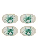 Hadden tallrik 29x18 cm 4-pack grön