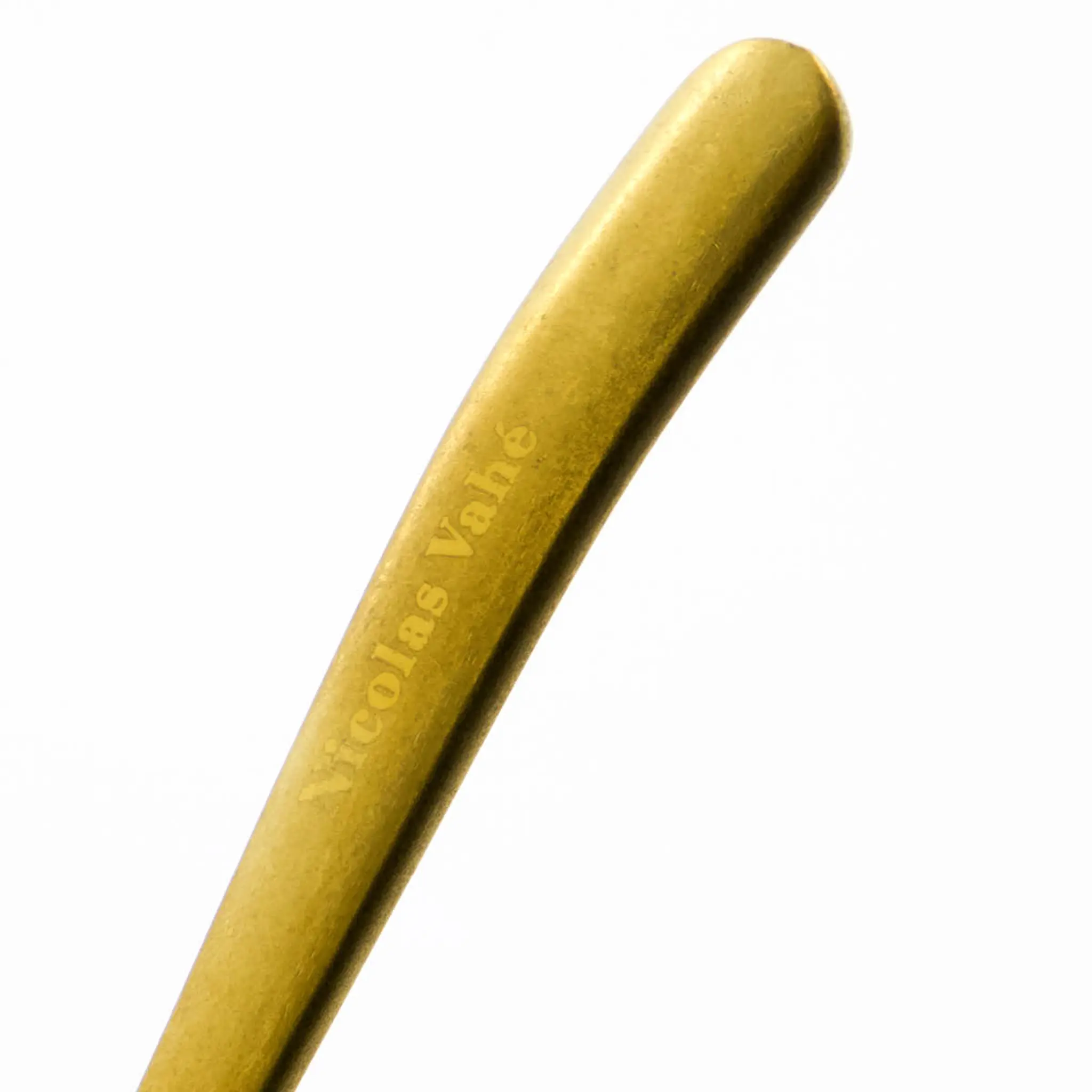 Nicolas Vahé Tårtgaffel 15 cm 4-pack antik guldfinish