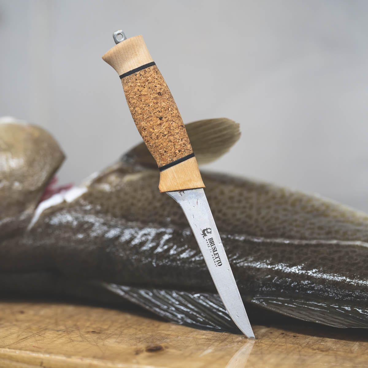 Brusletto Fiskern fiskekniv 24 cm kork