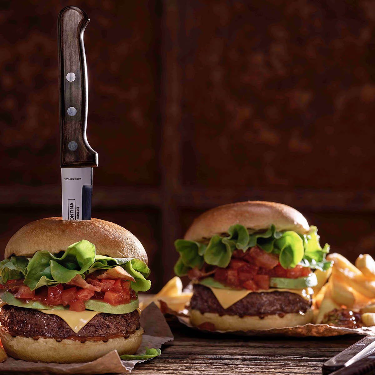 Tramontina Biffbestikk polywood 12 deler