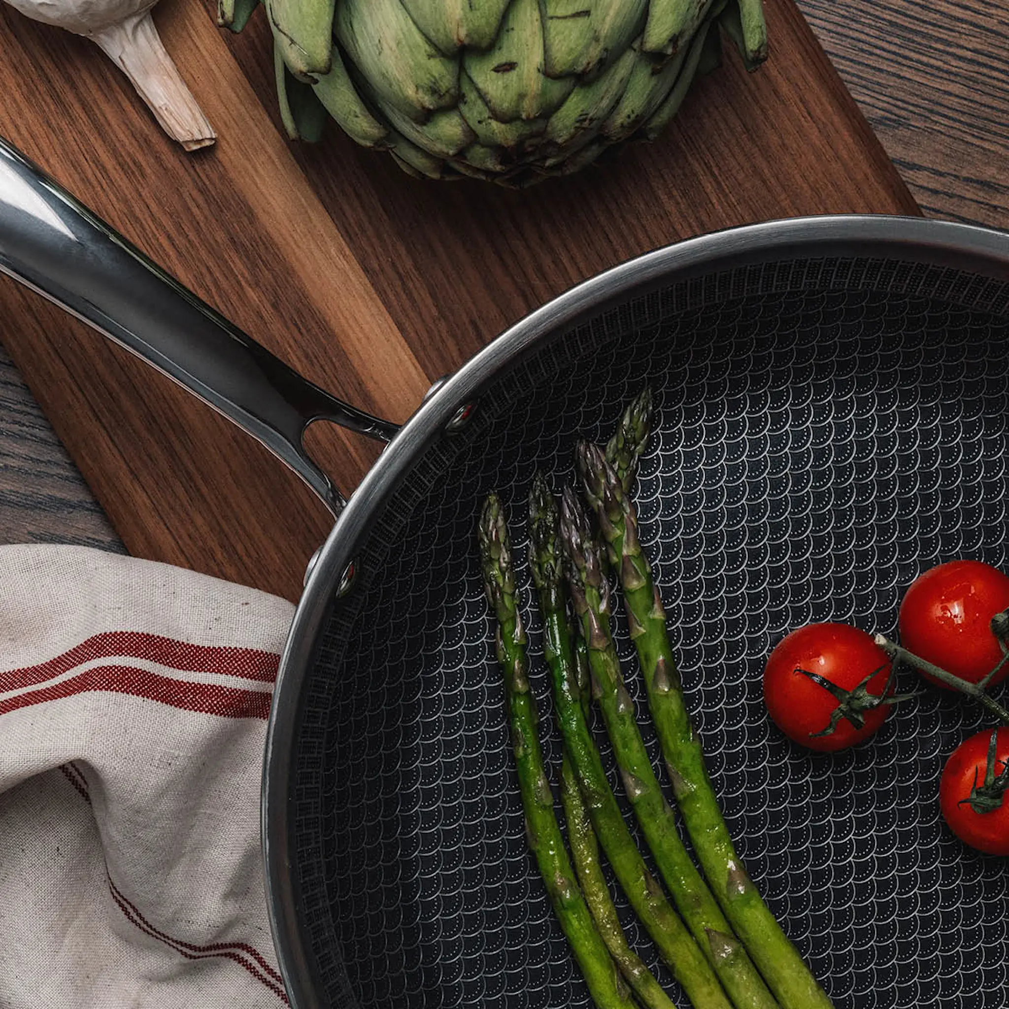 Sabor Optimal stekpanna med beläggning 28 cm blank