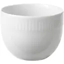 Relief Sockerskål 8,5 cm Vit