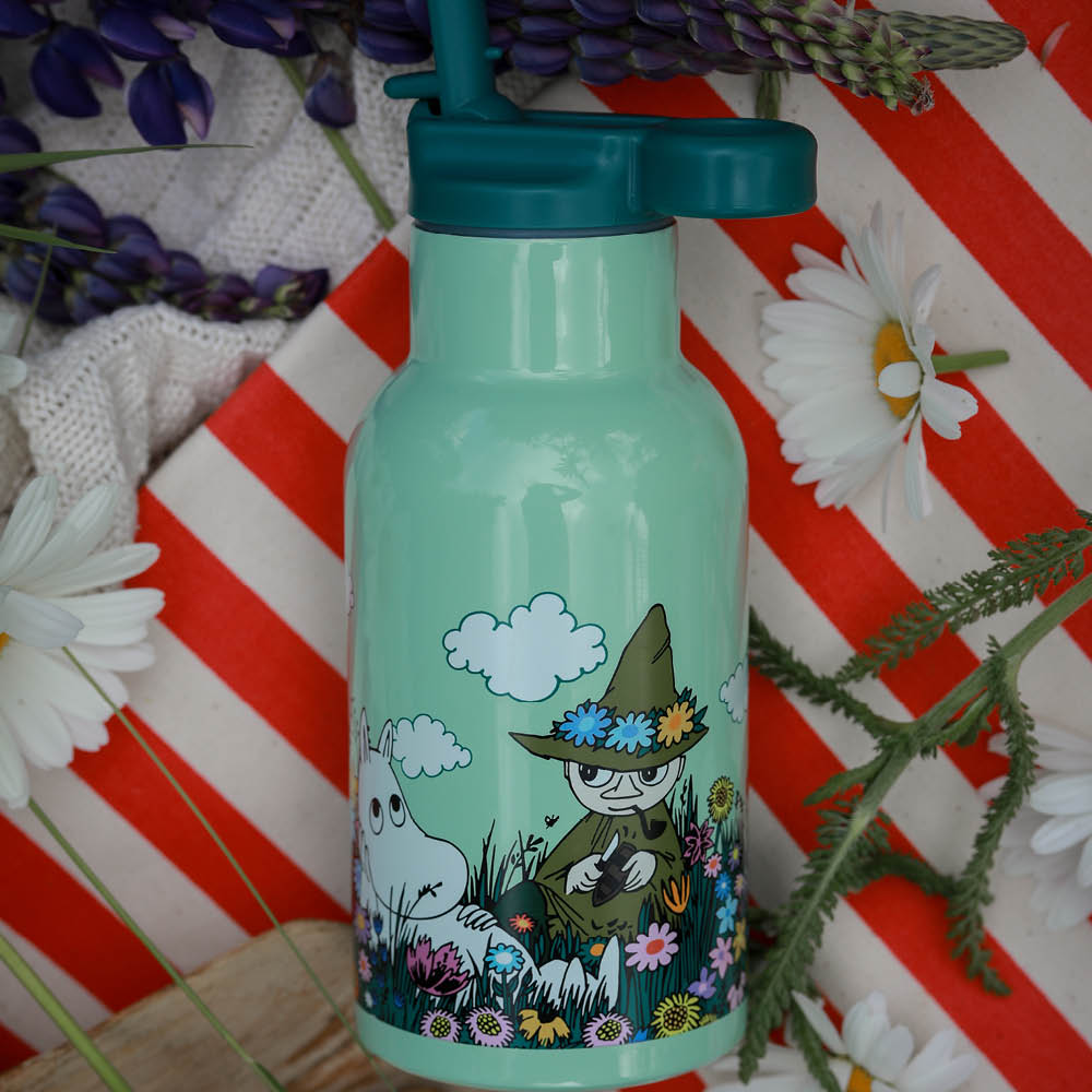 Rätt Start Mumin vattenflaska 0,34 L Äng grön