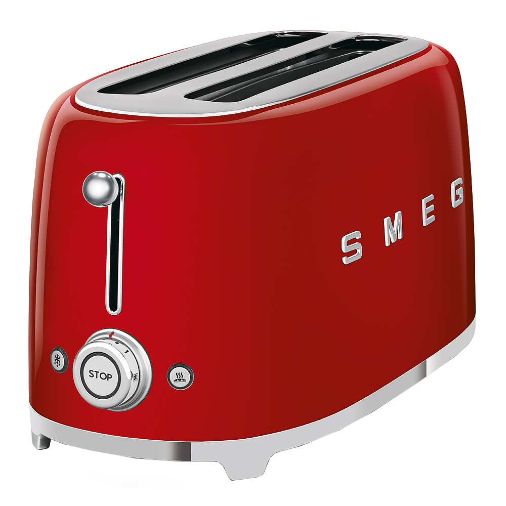 Smeg Smeg Brödrost 4 skivor TSF02 Röd