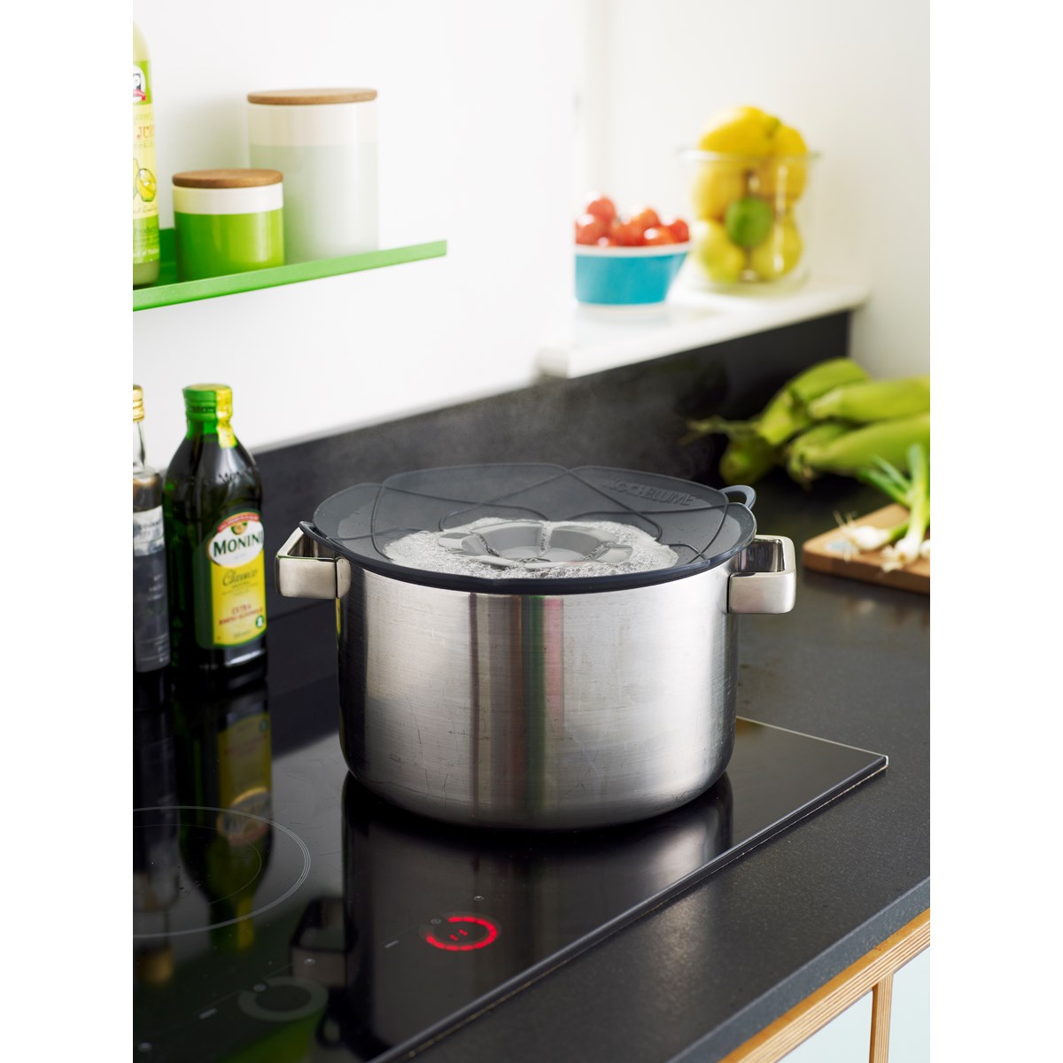 Kochblume Universallock Liten Antracit