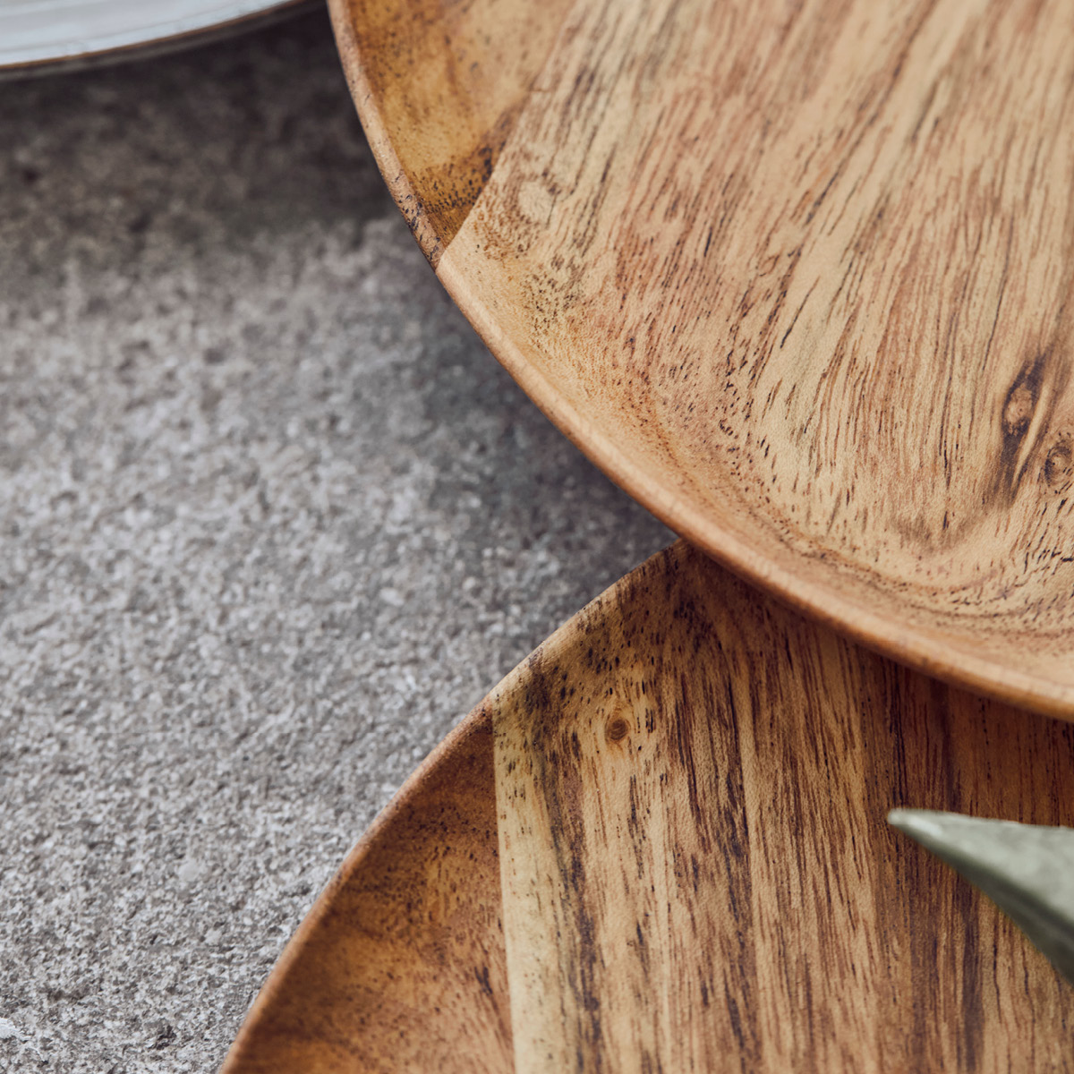 House Doctor Wood brett 17,5 cm 2 stk akasie