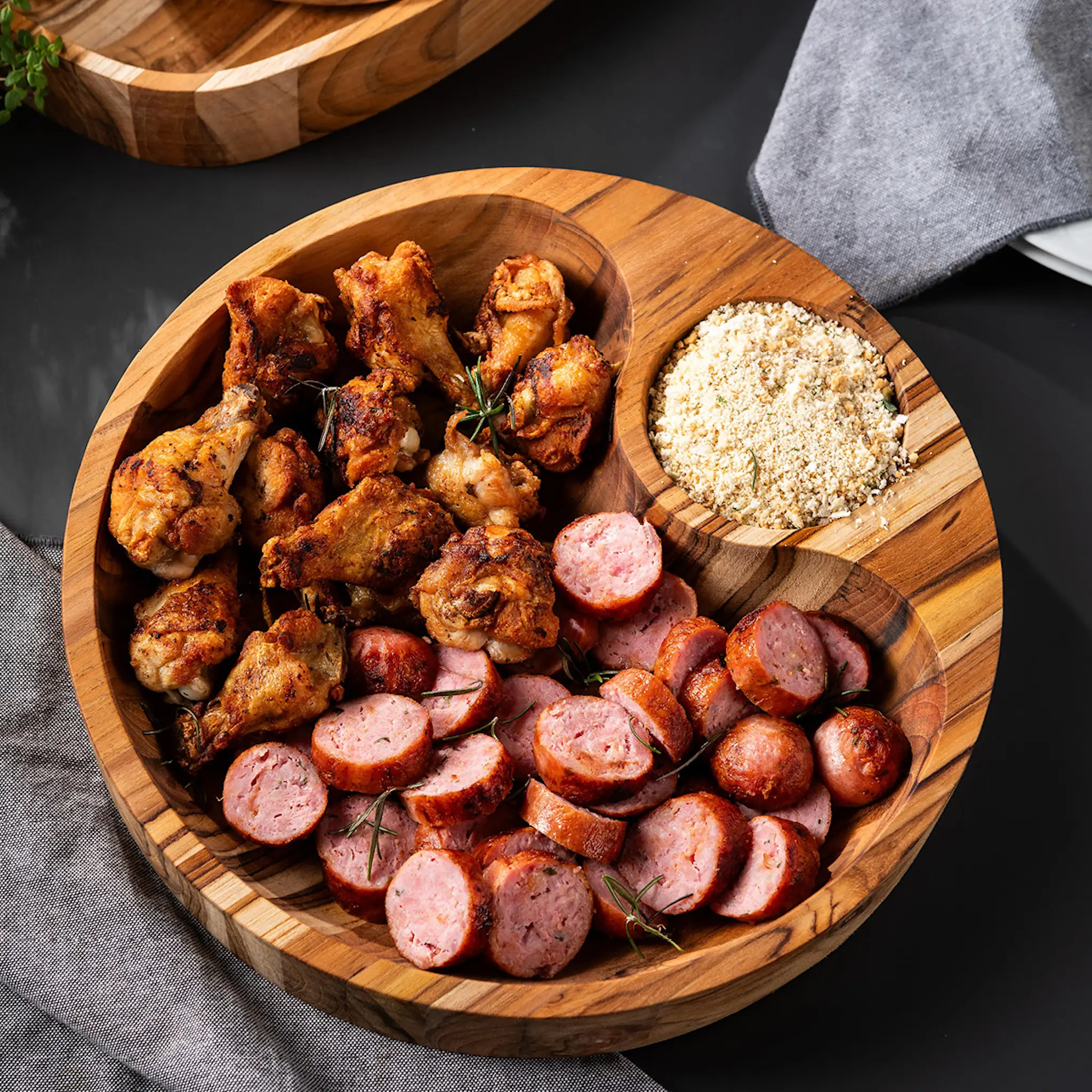 Tramontina Wooden Board serveringsfat 31,5 cm teak