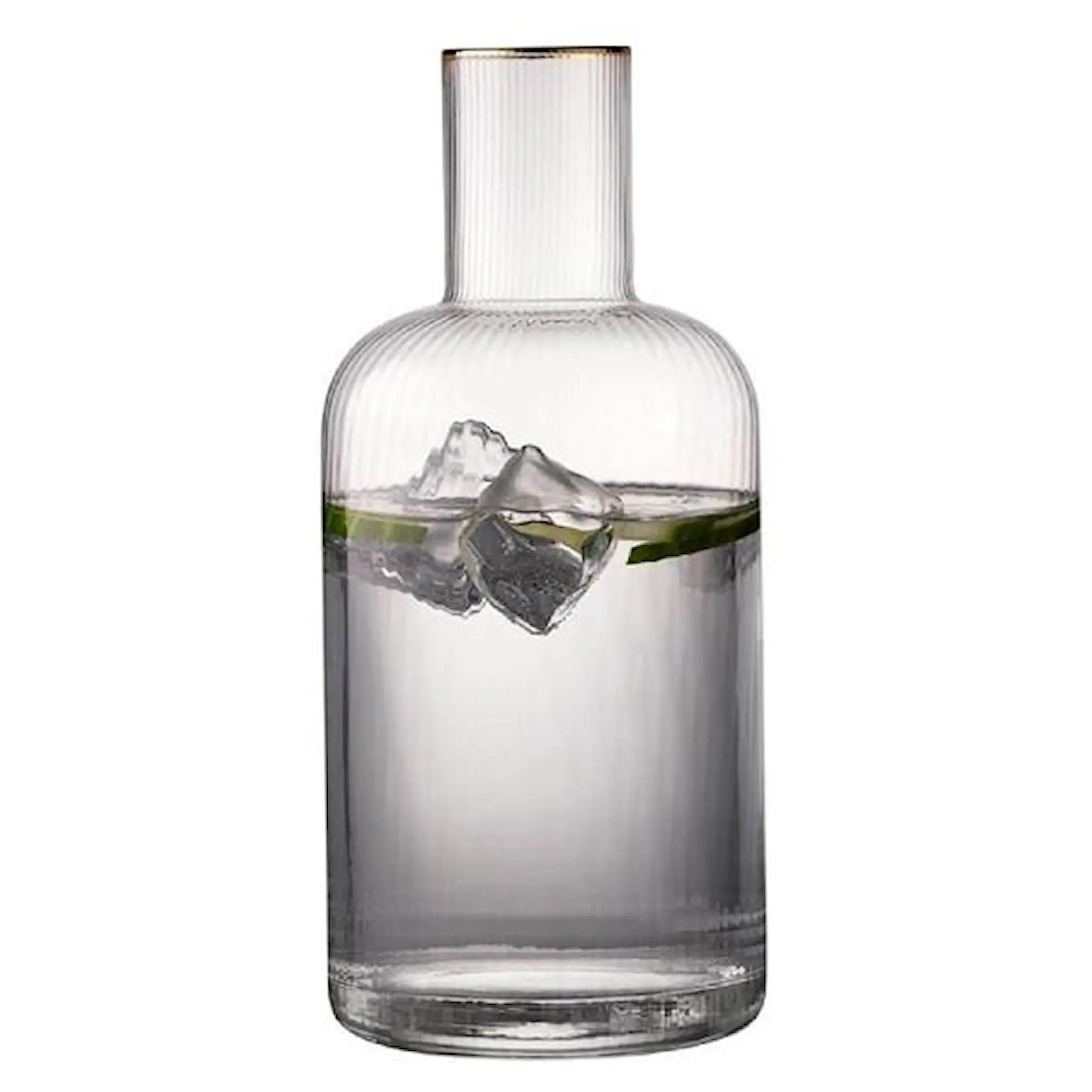 Lyngby Glas Palermo Karaff 1,5 Liter Gold