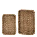 Bricka 30x20/35x24 cm 2-pack sjögräs